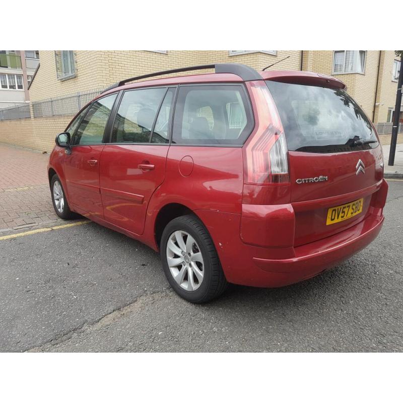 2007 Citroen C4 Picasso Vtr Hdi, 1.6 Diesel, 5DR, Automatic, 74000 Mileage