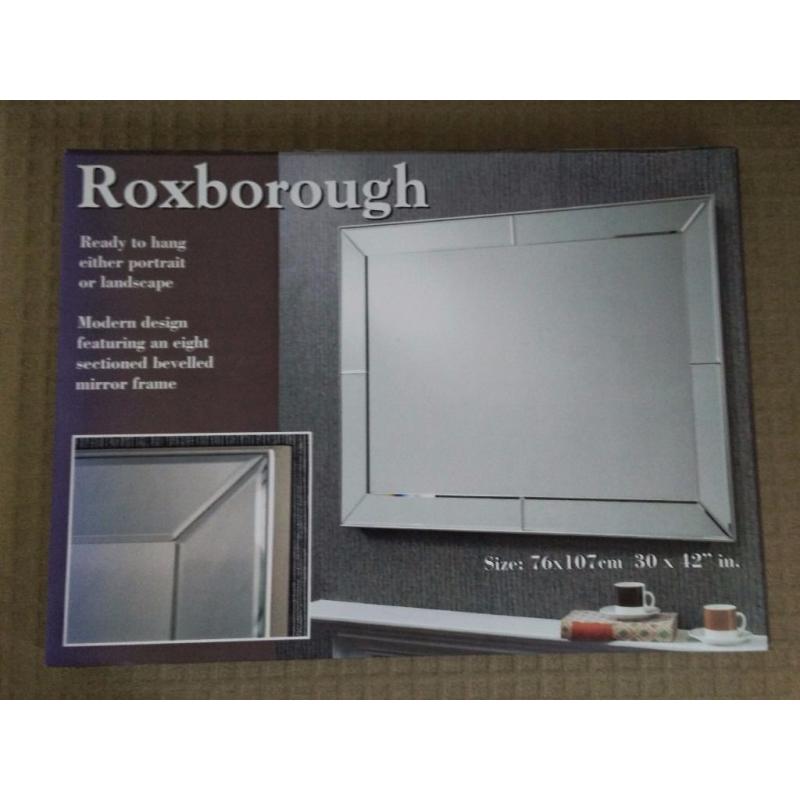 *BRAND NEW* Roxborough Wall Mirror 42" x 30"