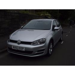 2013 63 Plate Volkswagen Golf 2.0 TDI SE (150 PS) 5dr Bluemotion-Finance Available-23000 Mls-1 Owner