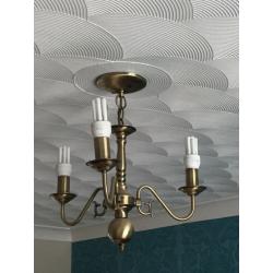 Curtain pole, ceiling & wall lights