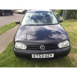 Vw golf 1.6 long mot