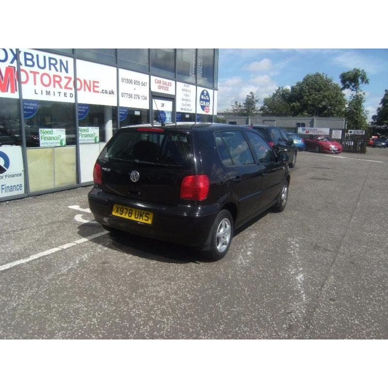 2000 VOLKSWAGEN POLO 1.4 MATCH 5d 60 BHP MOT FEB 2017 **** GUARANTEED FINANCE ****