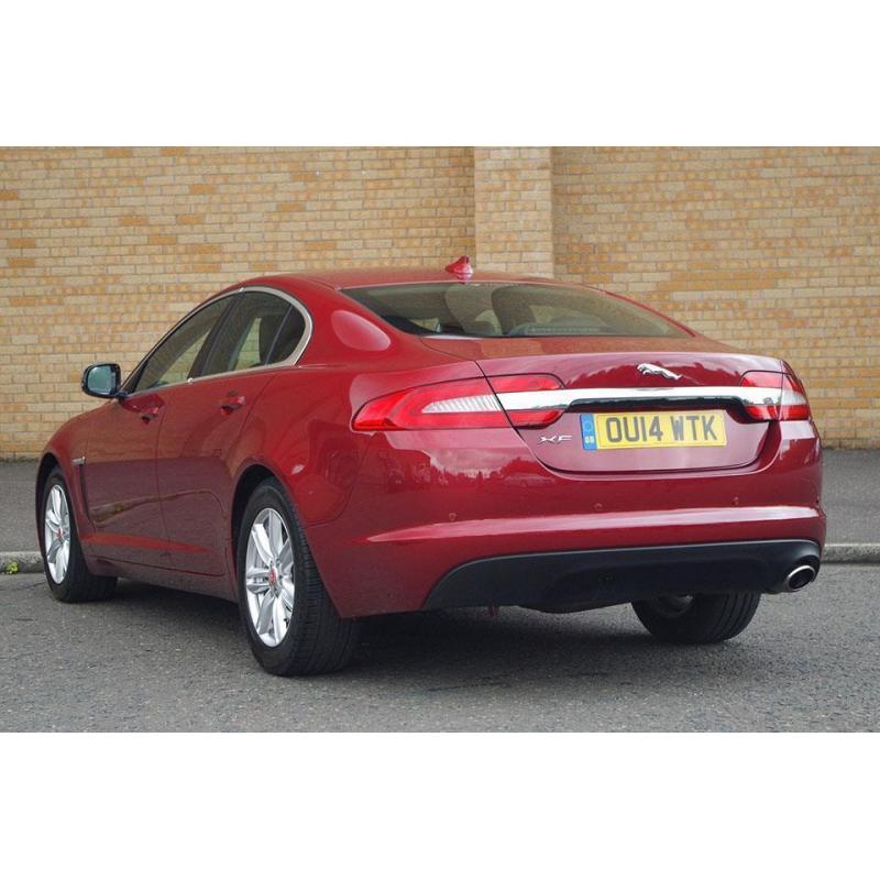 Jaguar XF D LUXURY (red) 2014-03-03