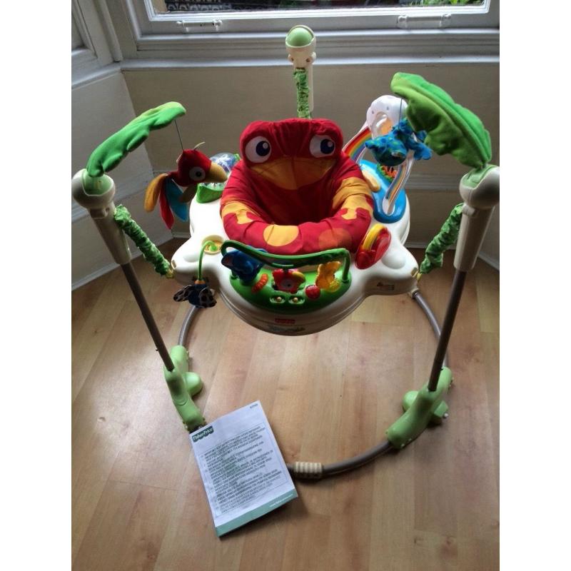 Jumperoo baby activity centre excellent condition Fisher Price