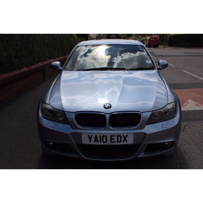 BMW 320d M-Sport, Manual, Sat Nav, Xenons, Full Leather, Bluewater Colour