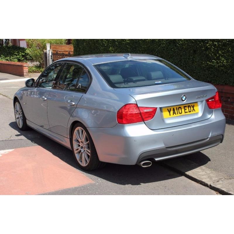 BMW 320d M-Sport, Manual, Sat Nav, Xenons, Full Leather, Bluewater Colour