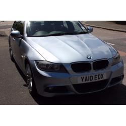 BMW 320d M-Sport, Manual, Sat Nav, Xenons, Full Leather, Bluewater Colour