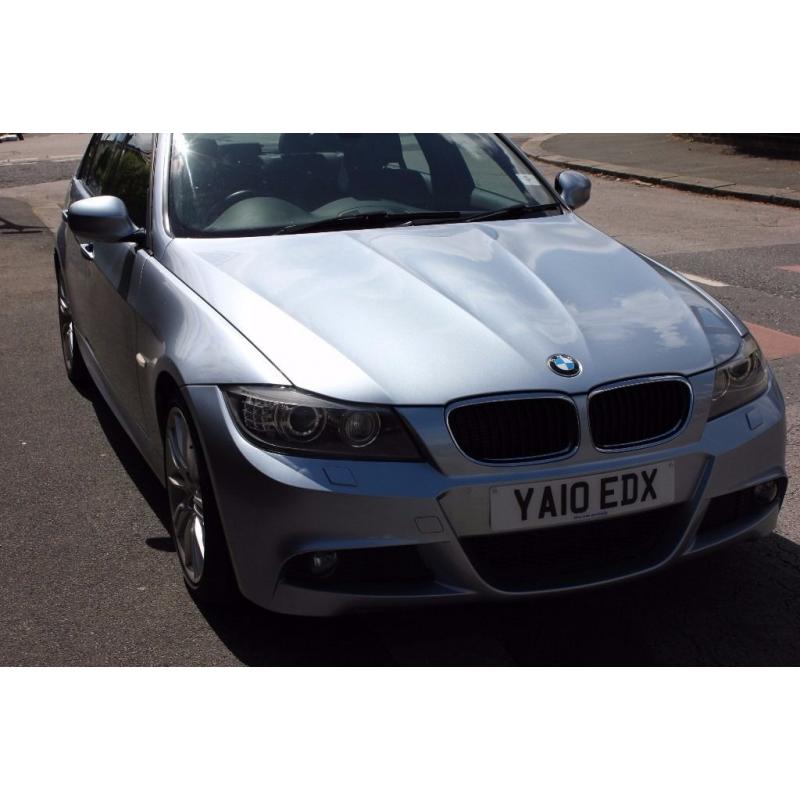 BMW 320d M-Sport, Manual, Sat Nav, Xenons, Full Leather, Bluewater Colour