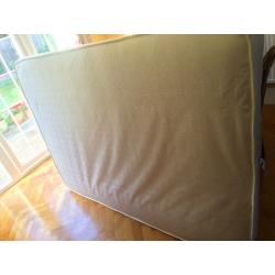 Used double bed mattress in excellent condition – 4' × 6'