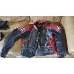 motorcycle 2 piece suit