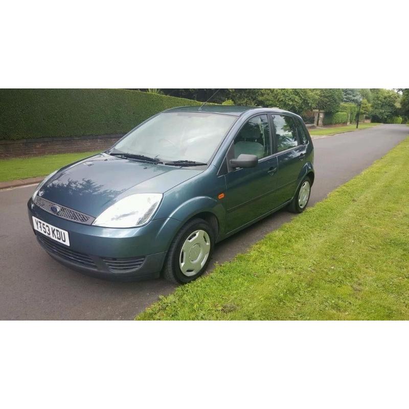 FORD FIESTA FINESSE 1.4 TDCI, 53 PLATE, 5 DOOR. 89,644 MILES FROM NEW. MOT AUGUST 2017.