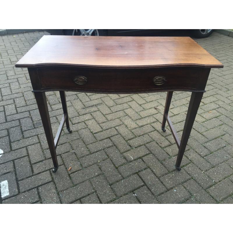 Hall Desk/Console with a drawer. L 36in D 19in H 30in. Free local delivery.