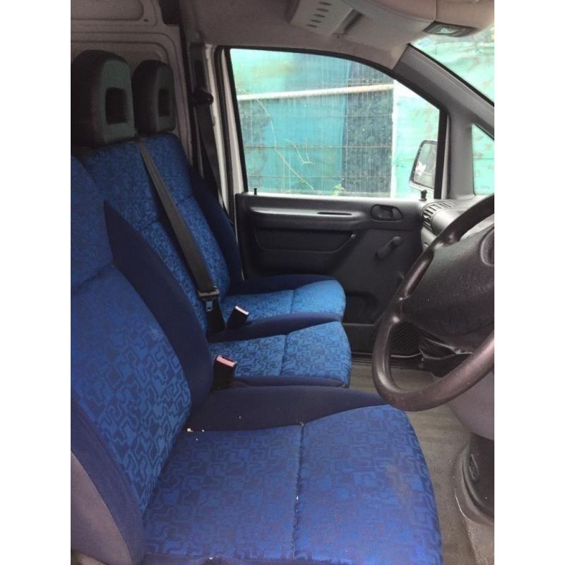 2005 fiat scuds 6 door panel diesel van lovely driver mot 2 side loading doors 5 speed diesel px wel