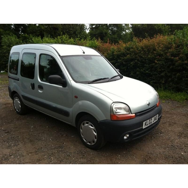 Wheelchair-Accessible Renault Kangoo, 12 Months MOT, Only 38k Miles