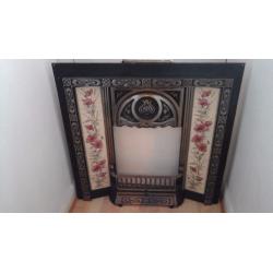 Cast iron /brass fire surround