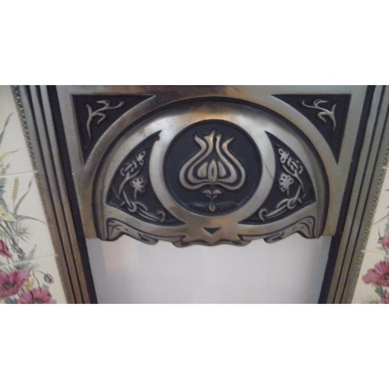 Cast iron /brass fire surround