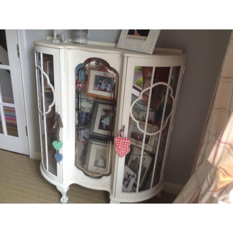 Vintage china glass cabinet