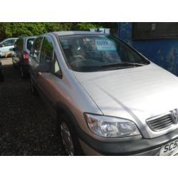 2004 VAUXHALL ZAFIRA 1.6i Club CHOICE OF 3 ZAFIRA IN STOCK