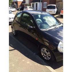 FORD KA 1.3 LUXURY BLACK 52 PLATE