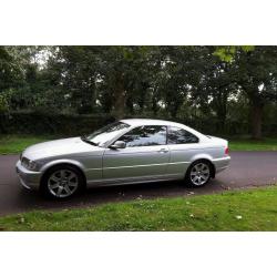 BMW 330 CI SE 2001, ONLY 71,943 MILES, TWO PREVIOUS OWNERS. STUNNING EXAMPLE IN TITANIUM SILVER.