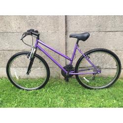 Ladies Purple Casual Bike Good Clean Condition