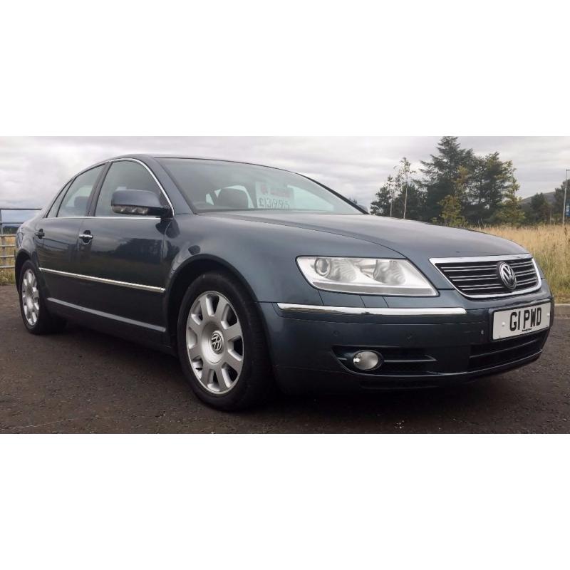 2004 VW Phaeton 3.2 V6 auto saloon 103k, history, 12 mths mot 12 mths warr BEAUTIFUL BIG LUXURY CAR!