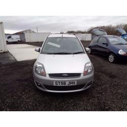 2006 FORD FIESTA 1.4 ZETEC 5 DOOR SILVER ONLY 38,000 MILES FULL SERVICE HISTORY MOT TILL *16/12/16*