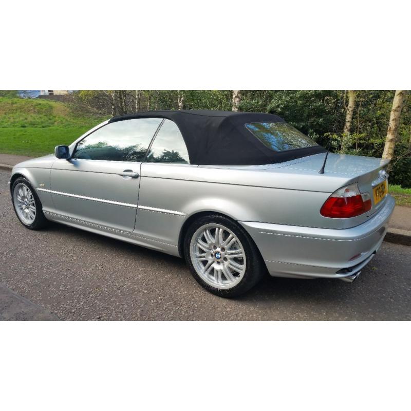 2001 BMW 330 CI CONVERTIBLE 109,000 MILES NEW MOT LOTS OF MONEY SPENT ON CAR STUNNING EXAMPLE