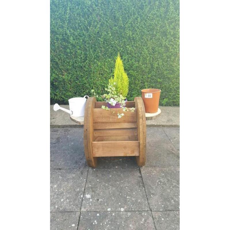 Wooden planter