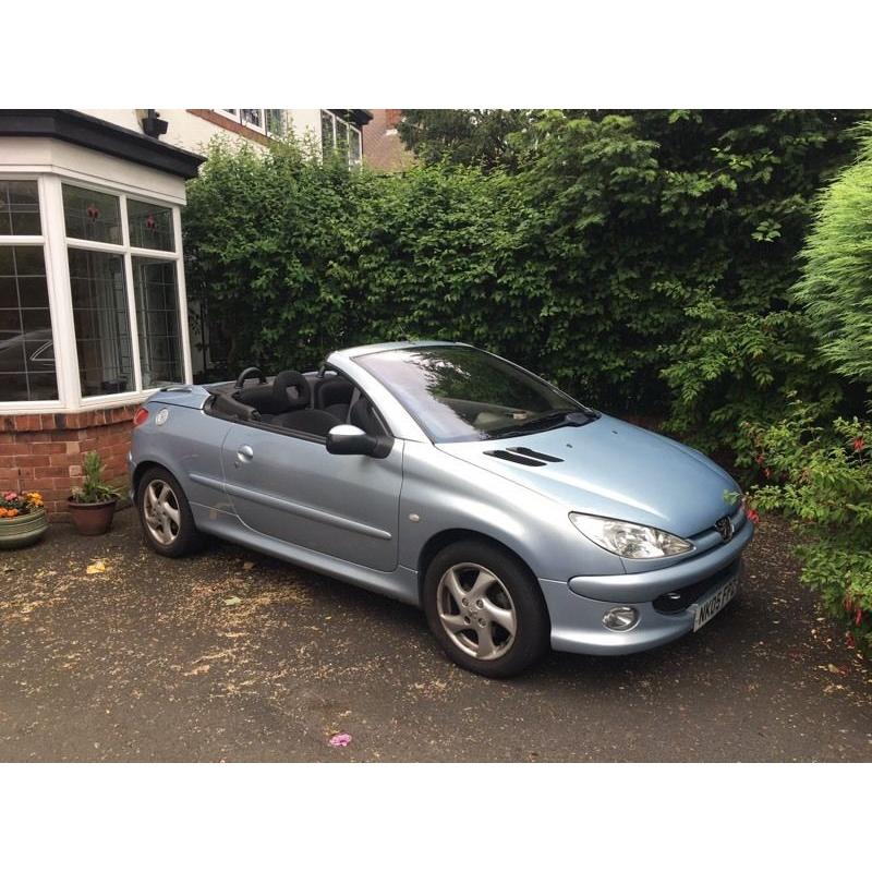 Peugeot 206 cc 1.6 2dr