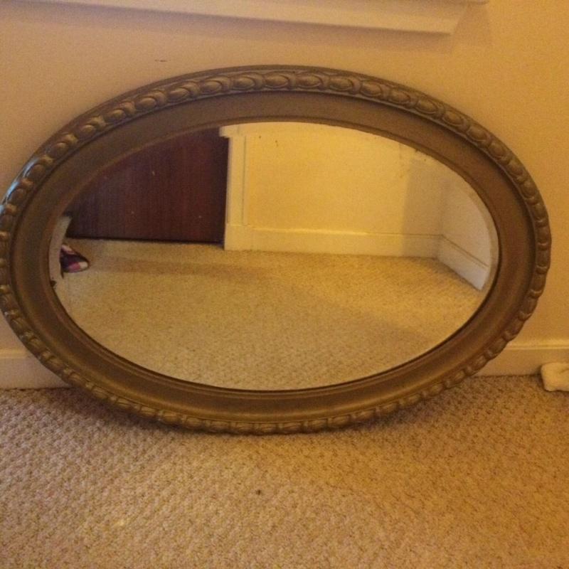 Beautiful gold mirror for sale