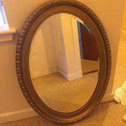 Beautiful gold mirror for sale