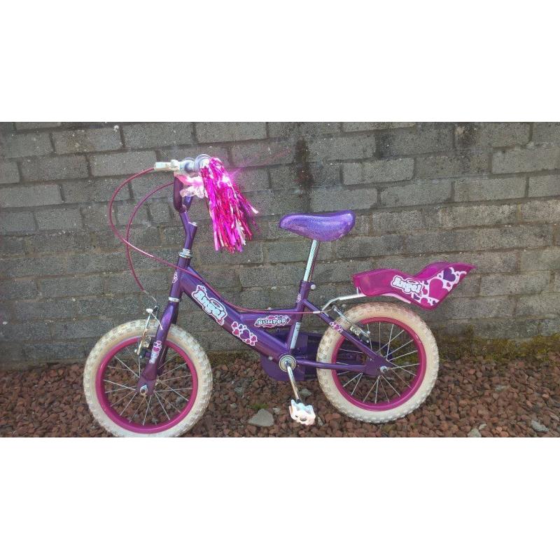 Girls Bike - Lovely Girls Bumper Angel bike in very good condition