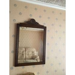 Old charm mirror