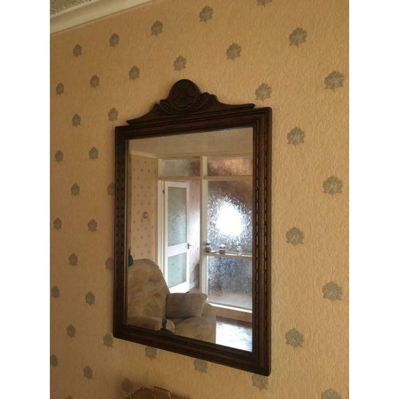 Old charm mirror