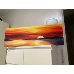 Sunset Canvas Artwork