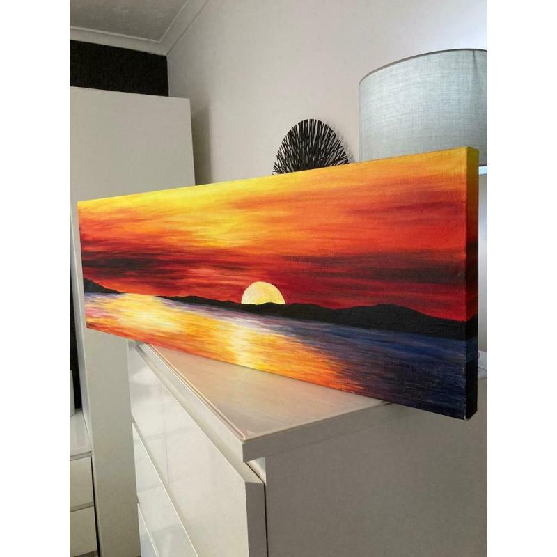 Sunset Canvas Artwork