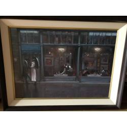 Framed Canvas Fifth Ave I & II - ?100