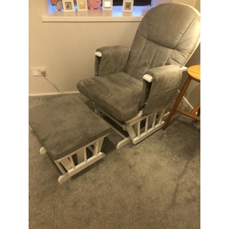 Mothercare Glider Chair and Footstool