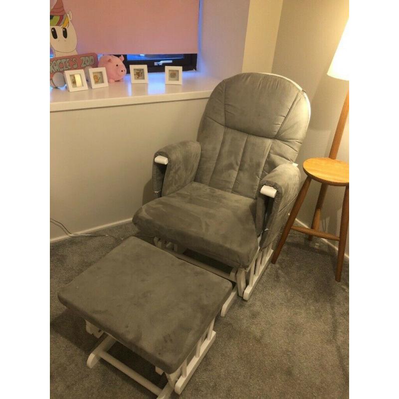 Mothercare Glider Chair and Footstool