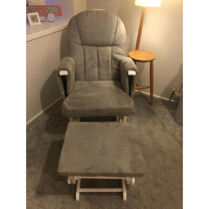 Mothercare Glider Chair and Footstool